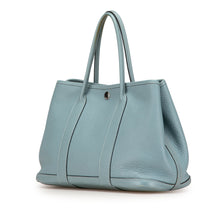 Hermes | Pre-Owned Negonda Garden Party 30 | Blue/Light Blue