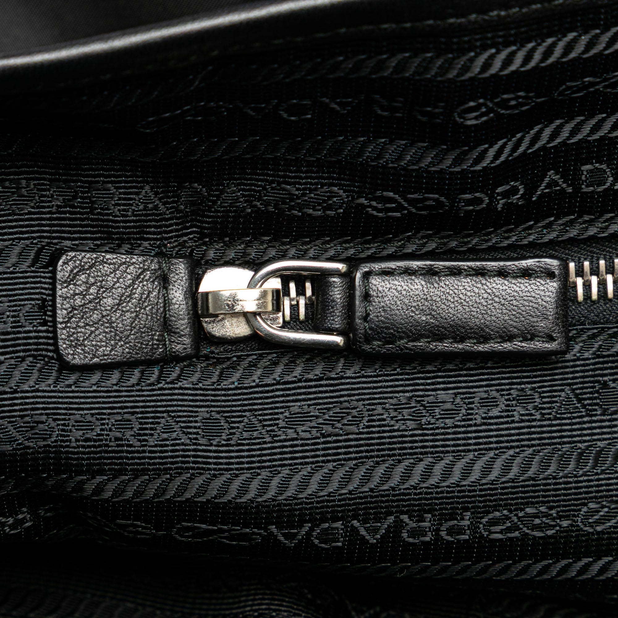 Prada | Pre-Owned Tessuto Tote | Black