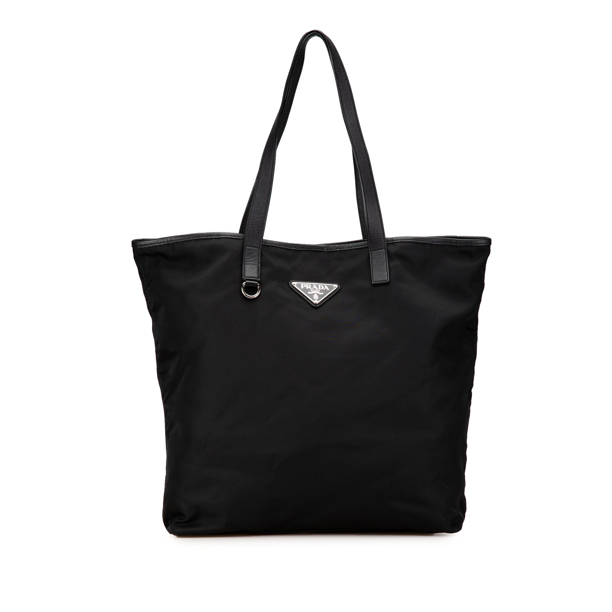 Prada | Pre-Owned Tessuto Tote | Black
