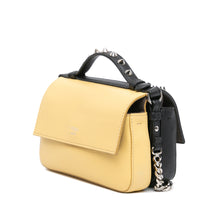 Fendi | Pre-Owned Micro Hypnoteyes Double Baguette Satchel | BlackYellowYellow