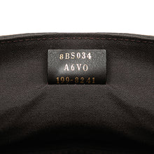 Fendi | Pre-Owned Mini Zucca Glazed Fabric Cage Baguette Satchel | BrownWhite