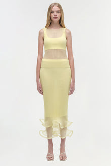 Womens | Oakley Plisse Tank | Buttercream