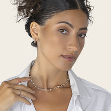 Womens | Paperclip Huggies | Sterling Silver