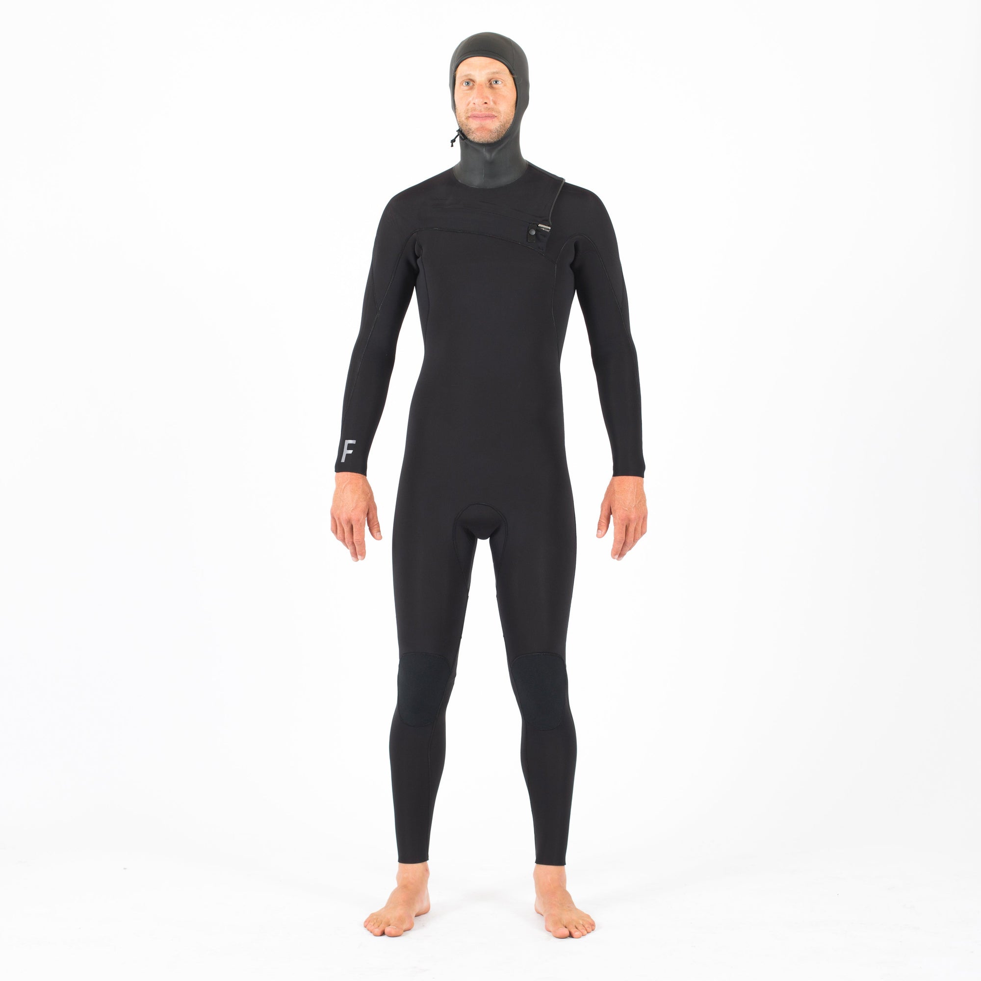 Unisex | FERAL Hooded 3mm+ Wetsuit | Black