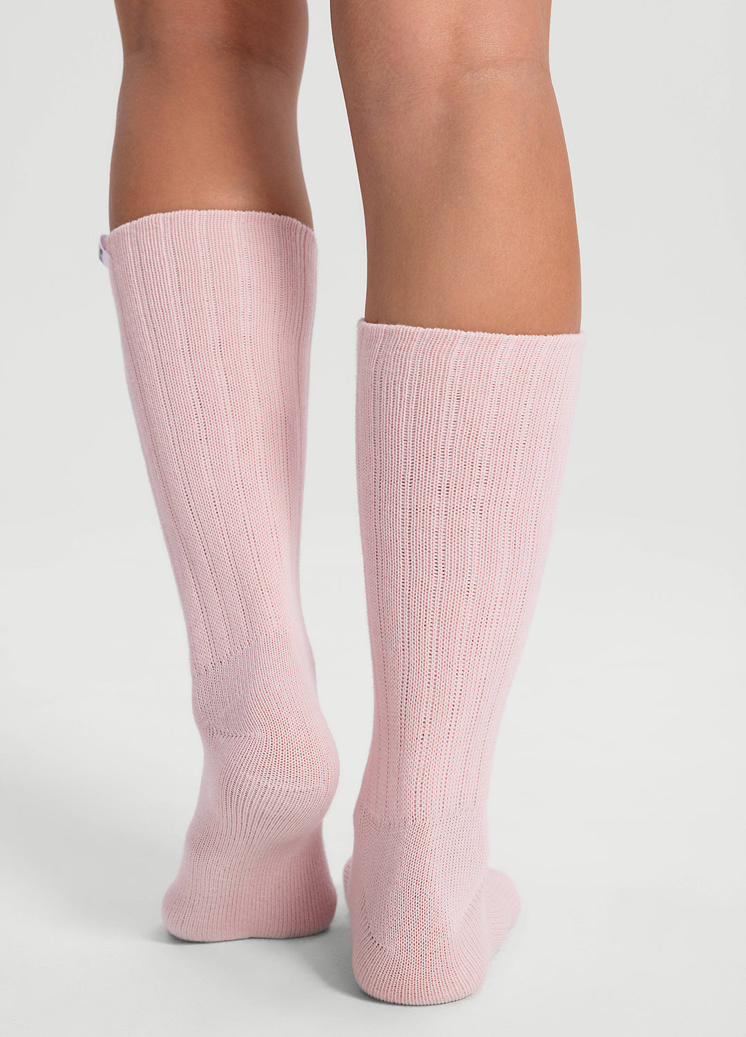 Unisex Cotton Slouch Socks | Ballet Pink