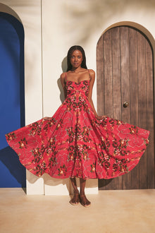 Sunray Dress | Gemma Scarf Pink