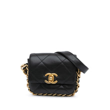Chanel | Pre-Owned Mini Quilted Calfskin Framing Chain Flap | Black