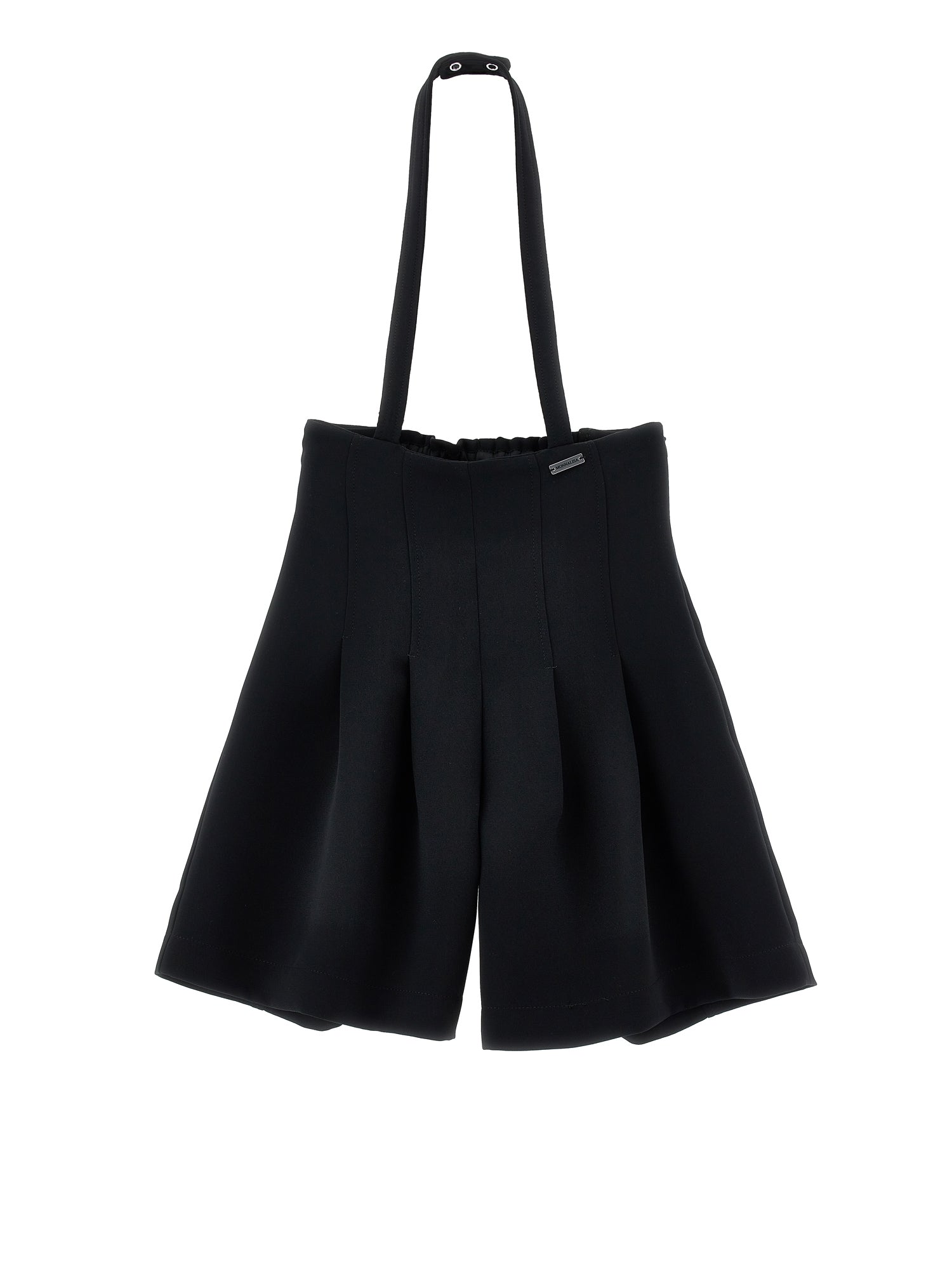 Girls | Culotte Skirt With Suspenders | Black