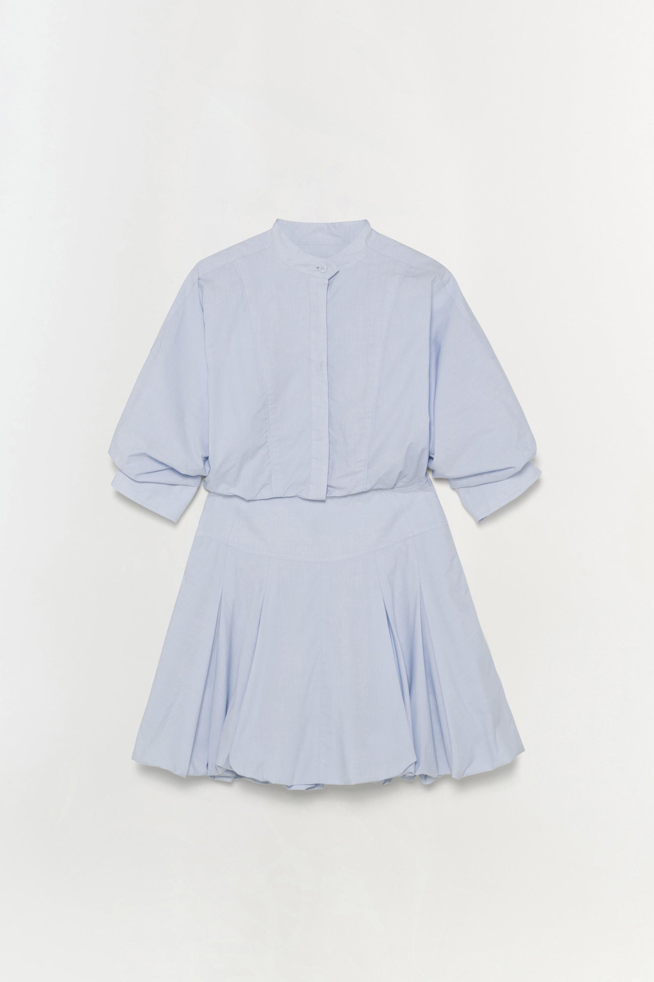 Womens | Effie Cotton Mini Dress | French Blue
