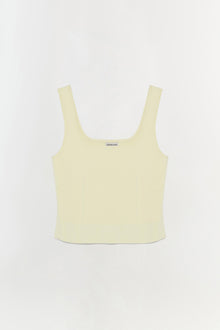 Womens | Ramaina Compact Knit Tank | Sunglow