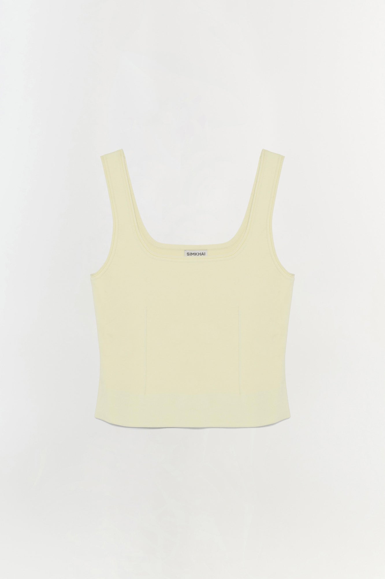 Womens | Ramaina Compact Knit Tank | Sunglow