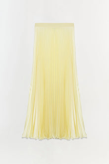 Womens | Melanie Pleated Midi Skirt | Sunglow