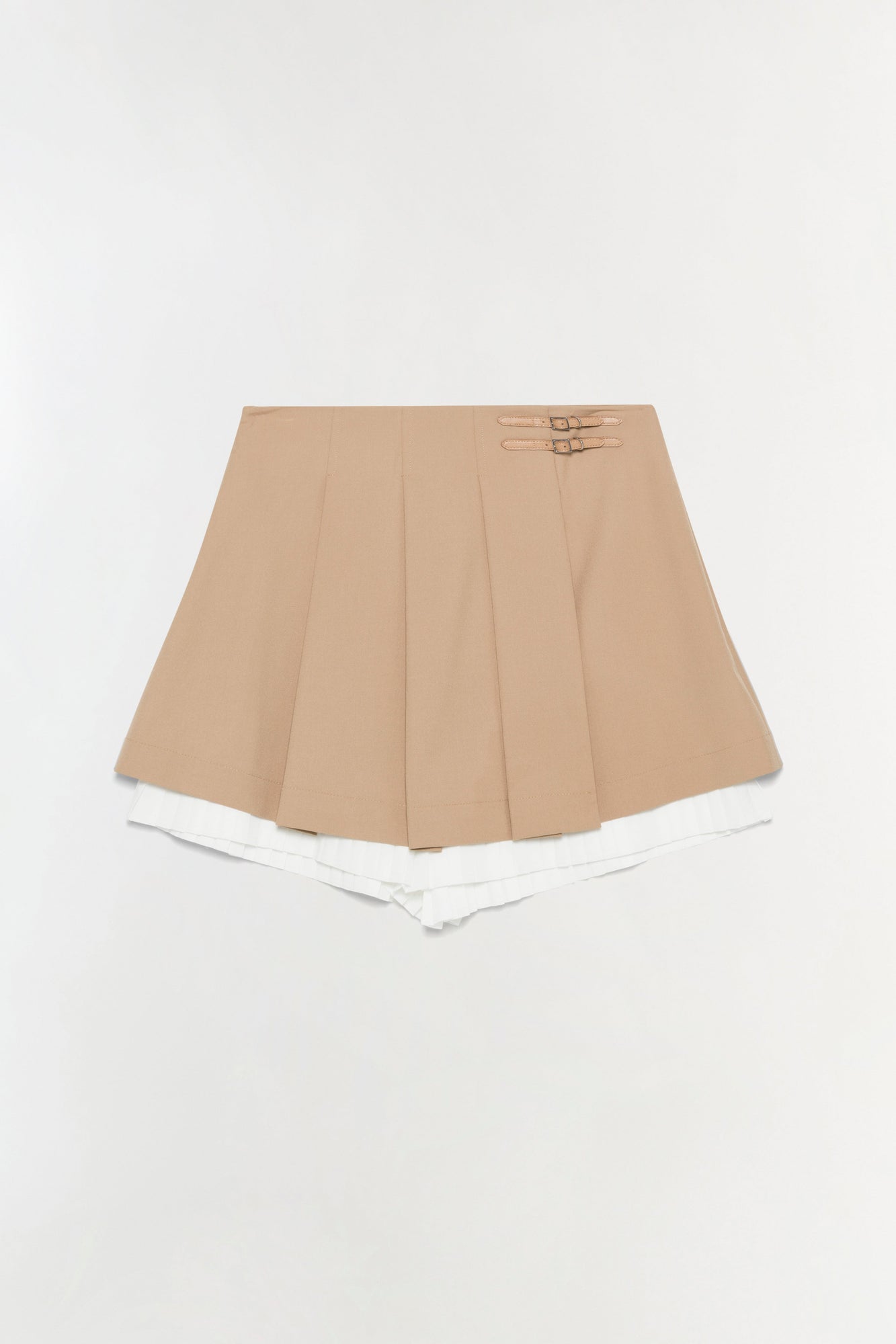 Womens | Suzie Pleated Skort | Camel