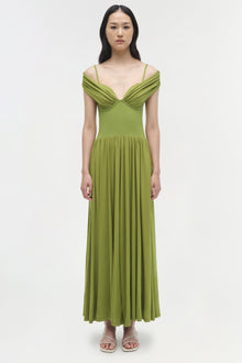 Womens | Amarantha Jersey Midi Dress | Kiwi