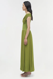 Womens | Amarantha Jersey Midi Dress | Kiwi