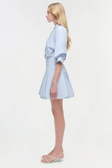 Womens | Effie Cotton Mini Dress | French Blue