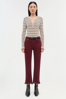 Womens | River Denim | Oxblood