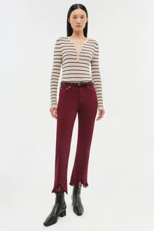Womens | River Denim | Oxblood