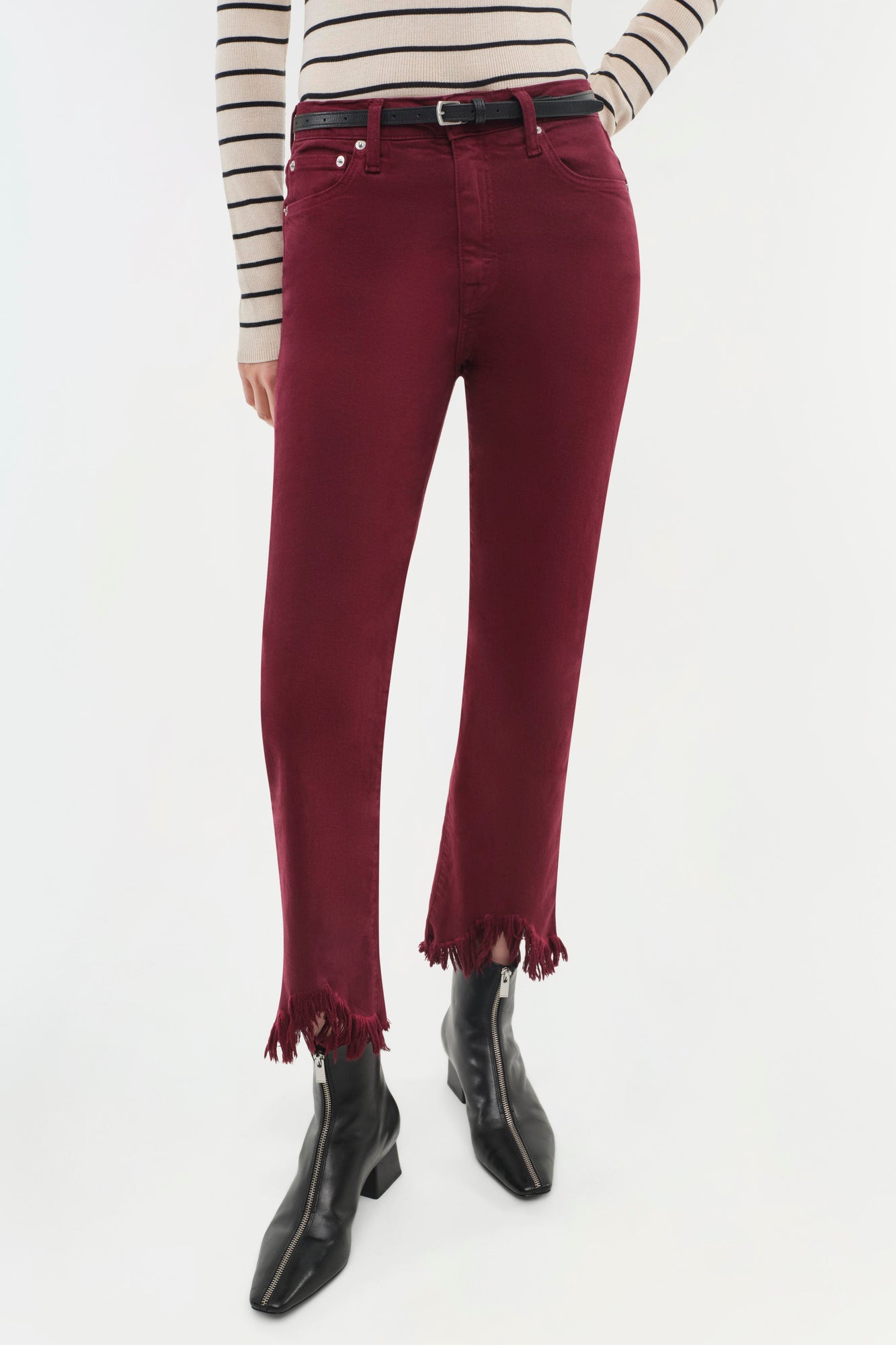 Womens | River Denim | Oxblood