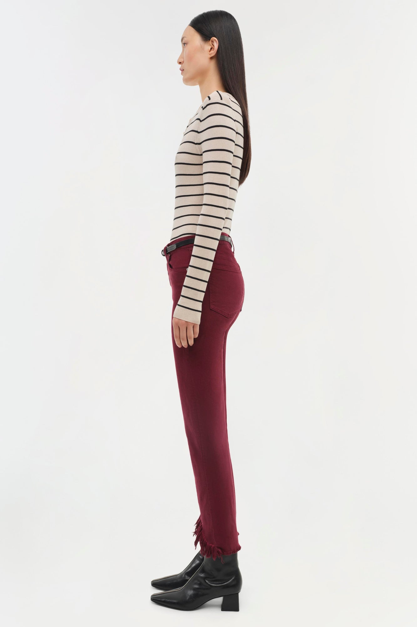 Womens | River Denim | Oxblood