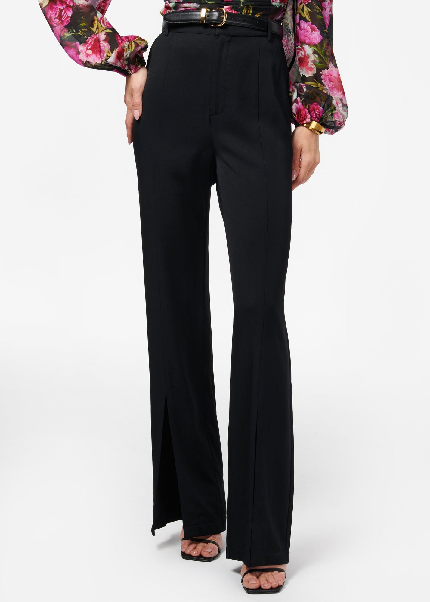 Amelie Twill Pant | Black