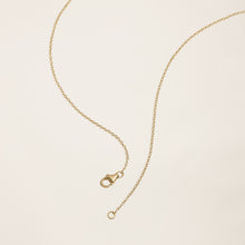 Womens | 14K Solid Yellow Gold | Five-Stone Bezel Necklace | 0.325 CTW Diamonds