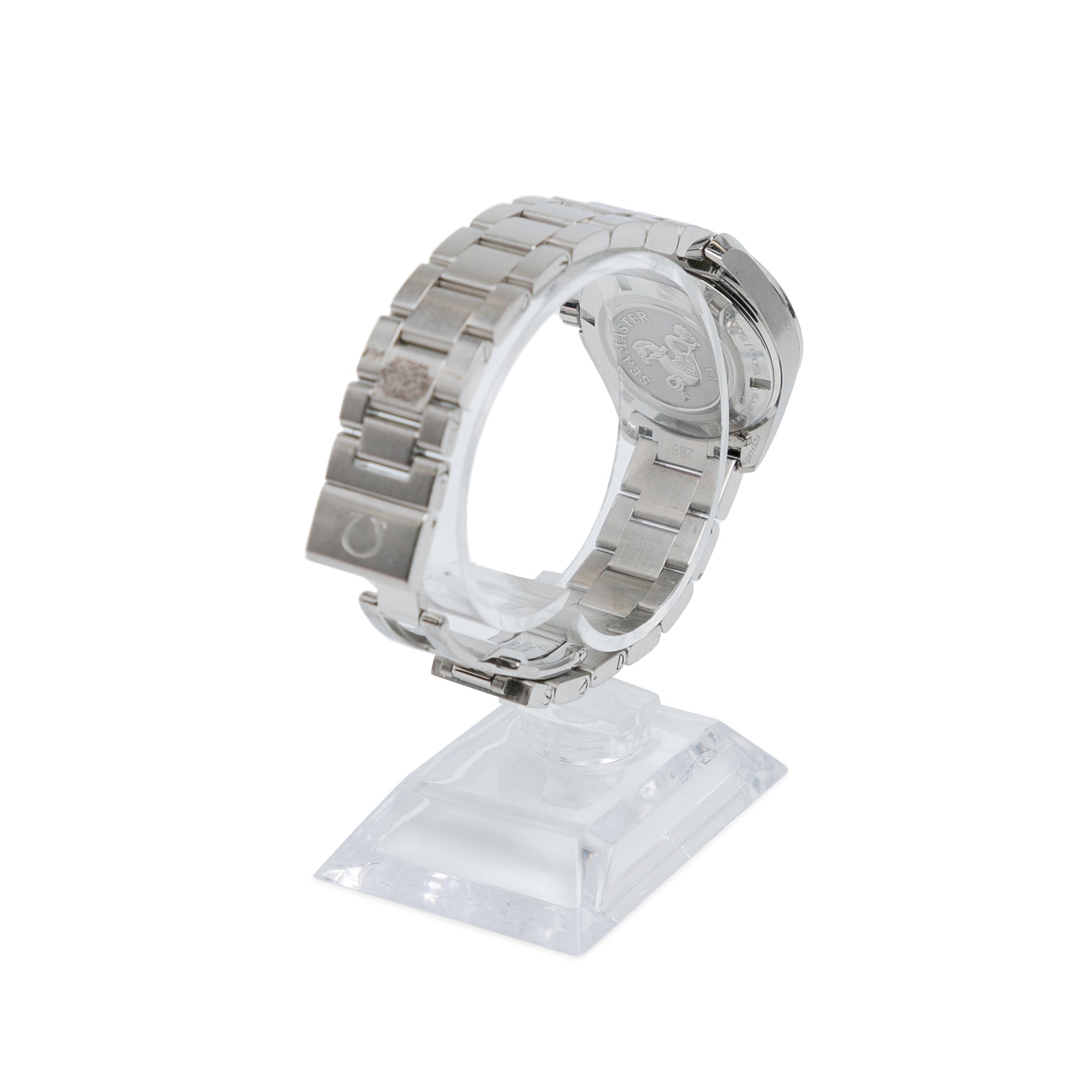 Omega | Pre-Owned Seamaster Aqua Terra 150M Quartz 30MM Watch | Silver/Black