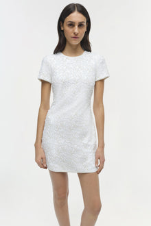 Womens | Clove Embellished Mini Dress | Ivory