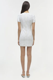 Womens | Clove Embellished Mini Dress | Ivory