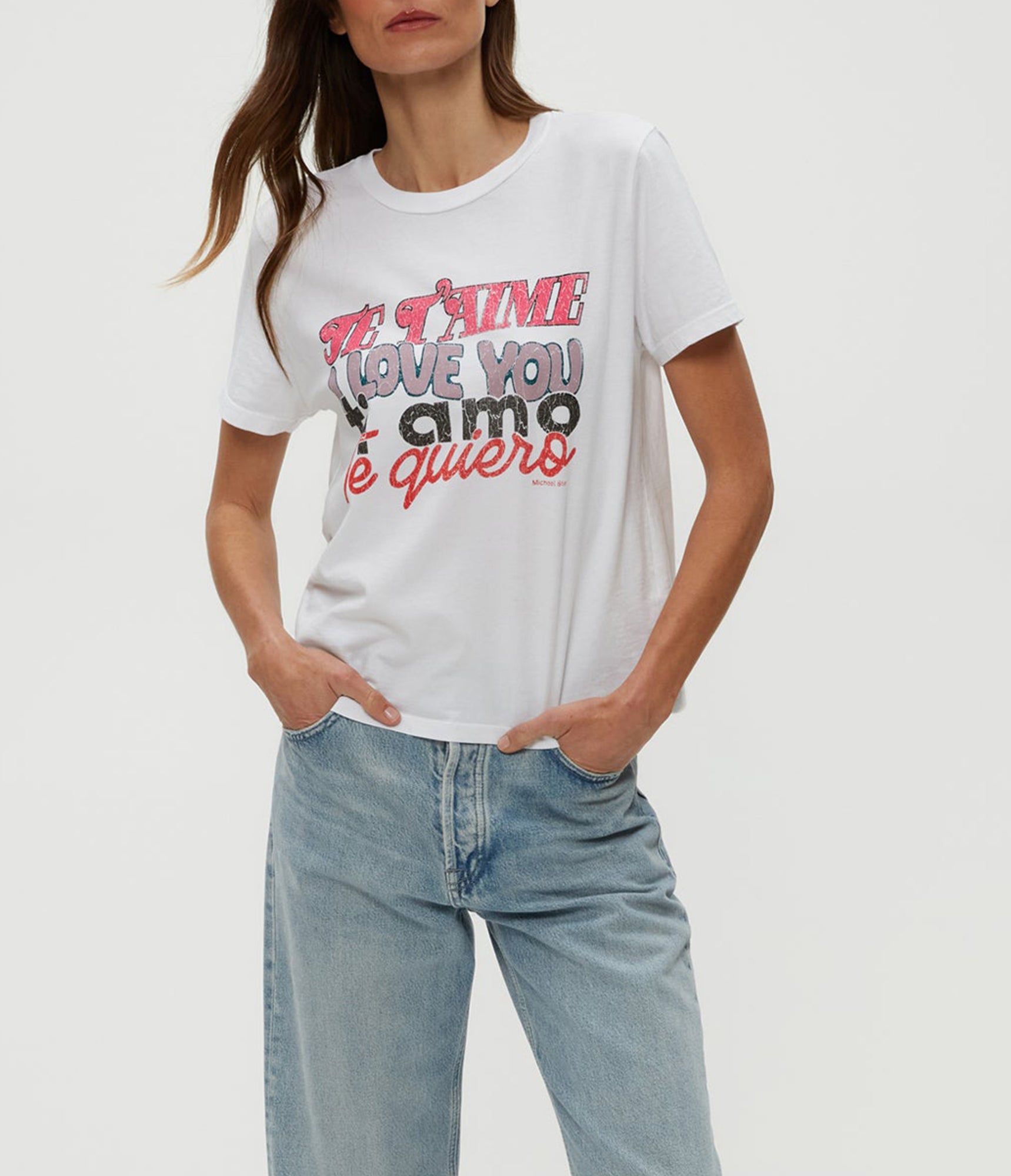 Love It Graphic Tee | White