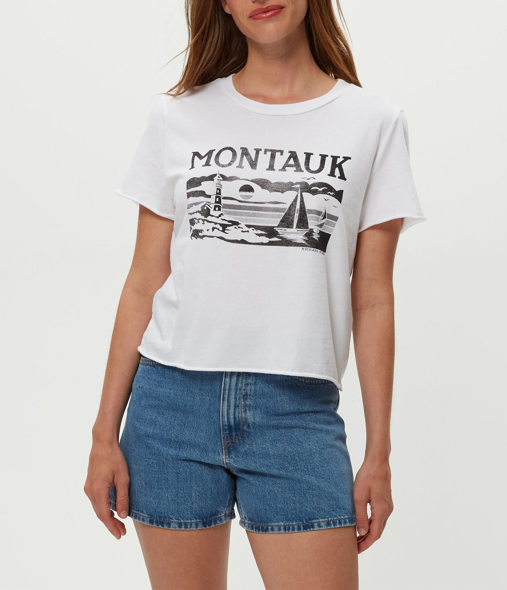 Montauk Tee | White