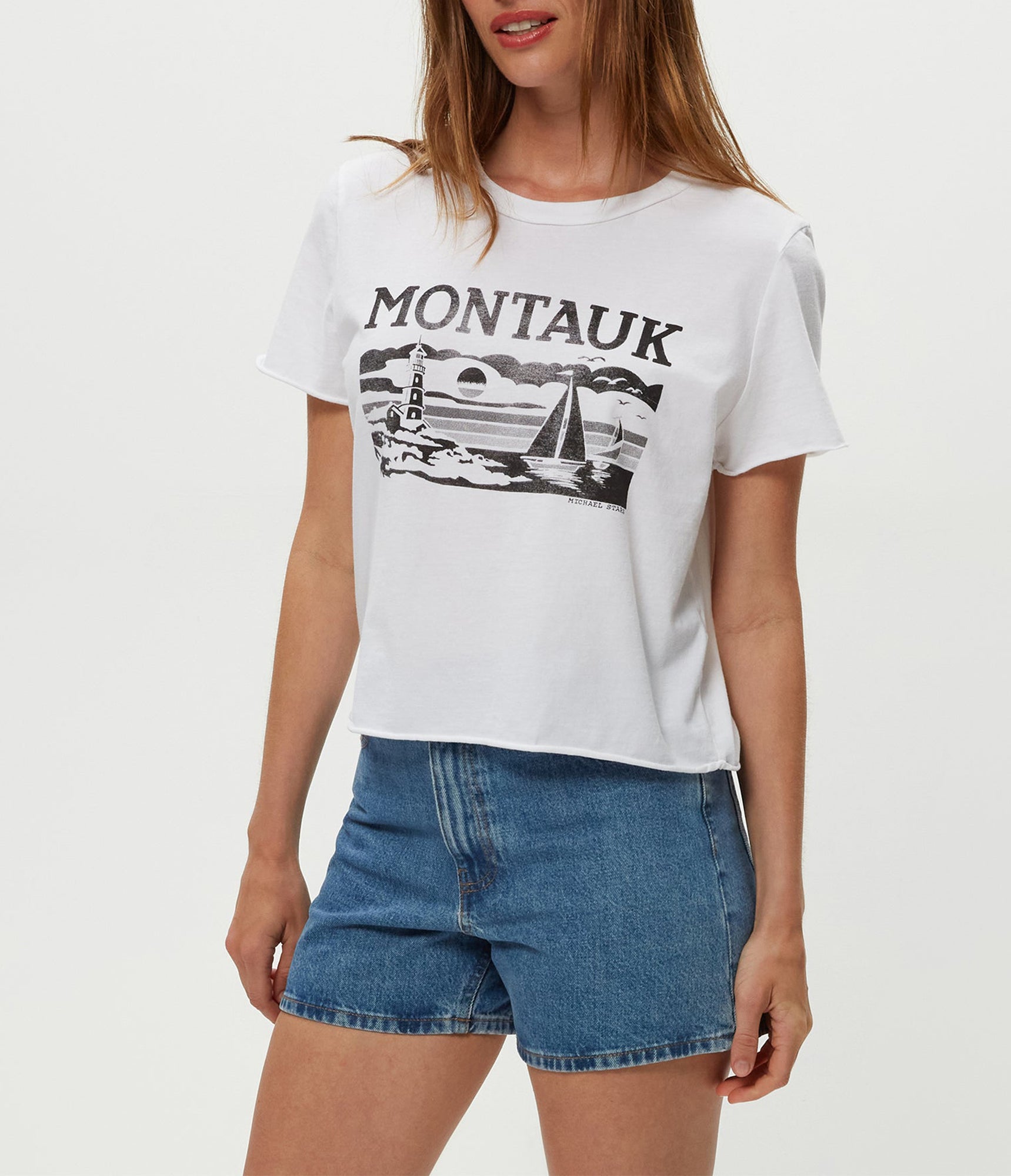 Montauk Tee | White