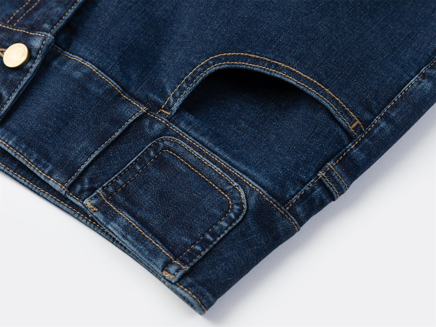 Straight Leg Pants | Blue