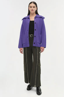 Womens | Hollie Cardigan | Ultraviolet