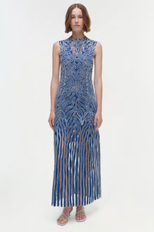 Womens | Giovanna Dress | Marine Multi