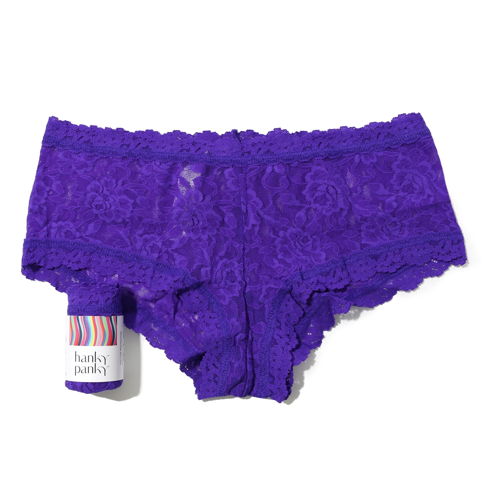 Signature Lace Boyshort | Majestic Purple