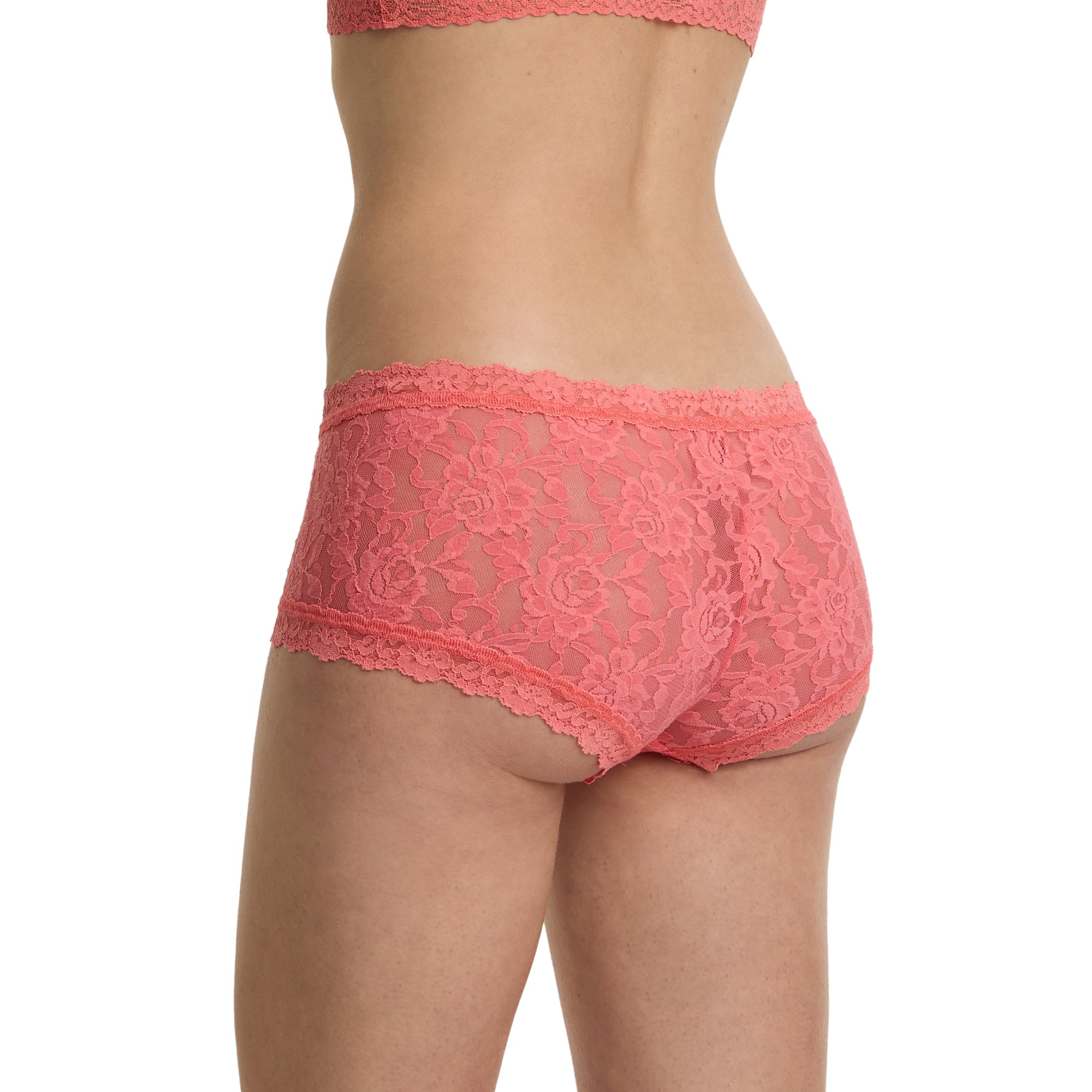 Signature Lace Boyshort | Paloma (Pink)