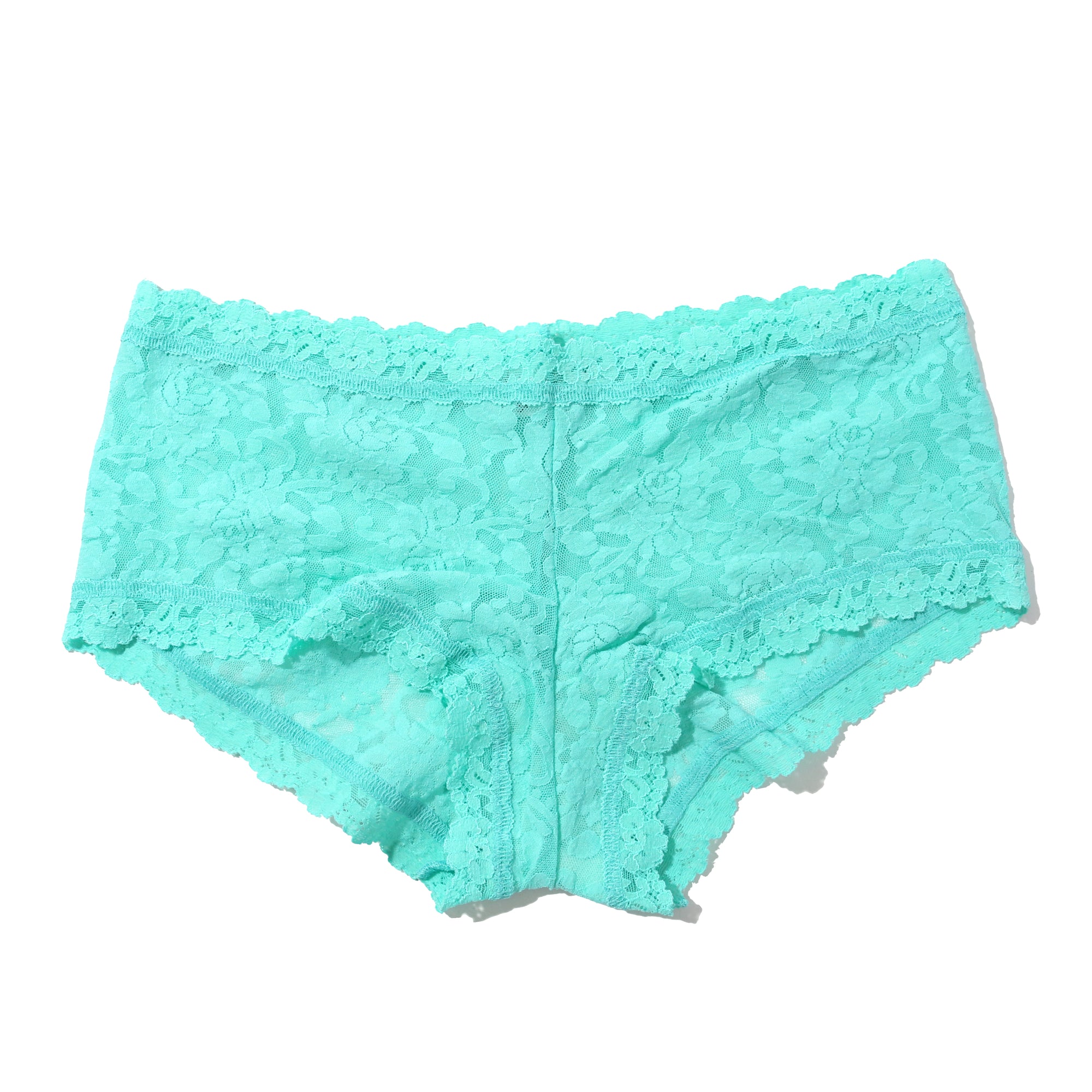 Signature Lace Boyshort - II | Sea You Later (Green)