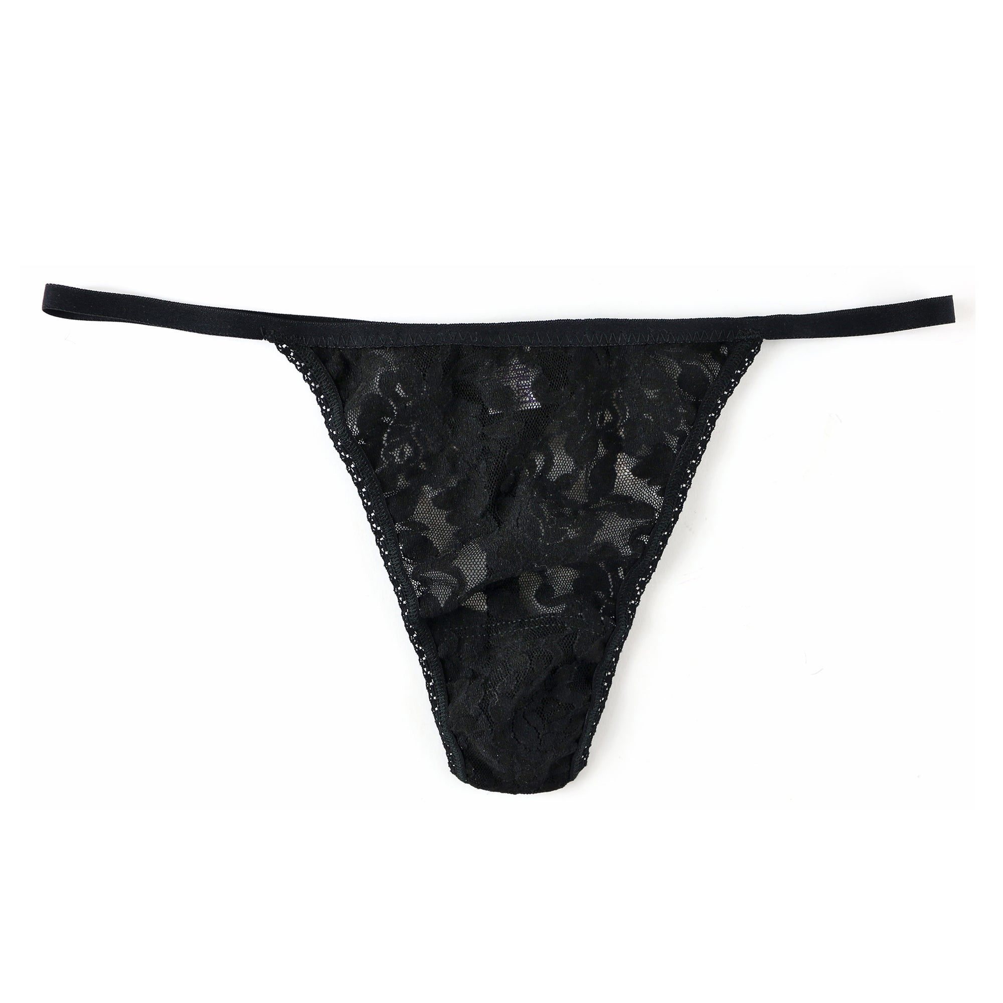 2 Pack Hi-Rise G-String | Black-Chai