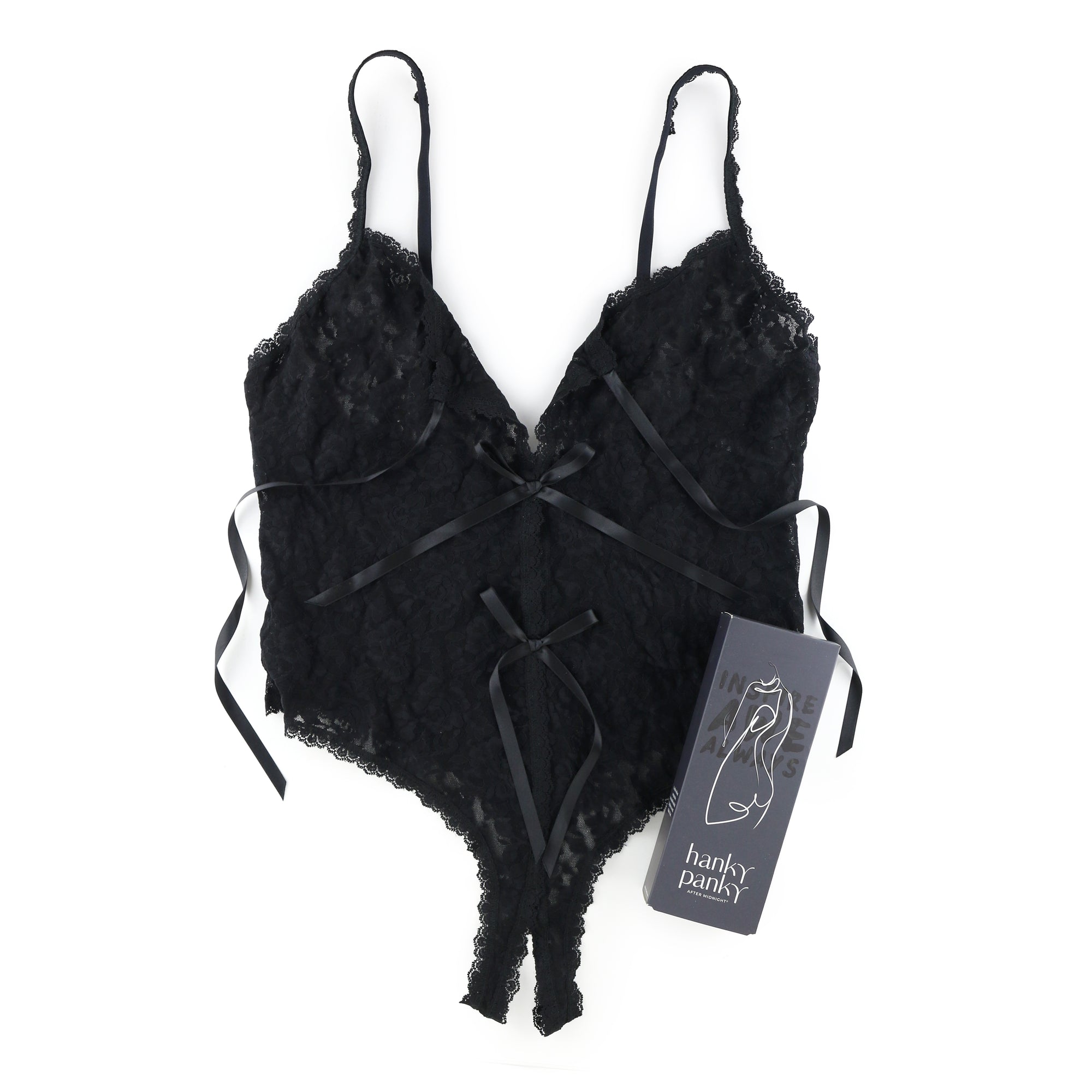 &oh Birthday Suit Teddy | Black