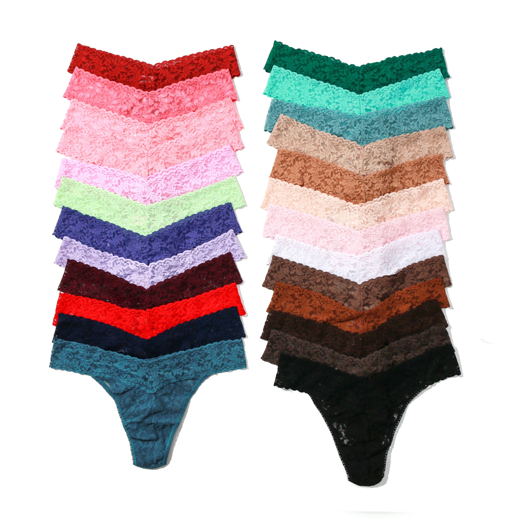 25-Pack Signature Lace Original Rise Thong | Holiday 2023 Fashion