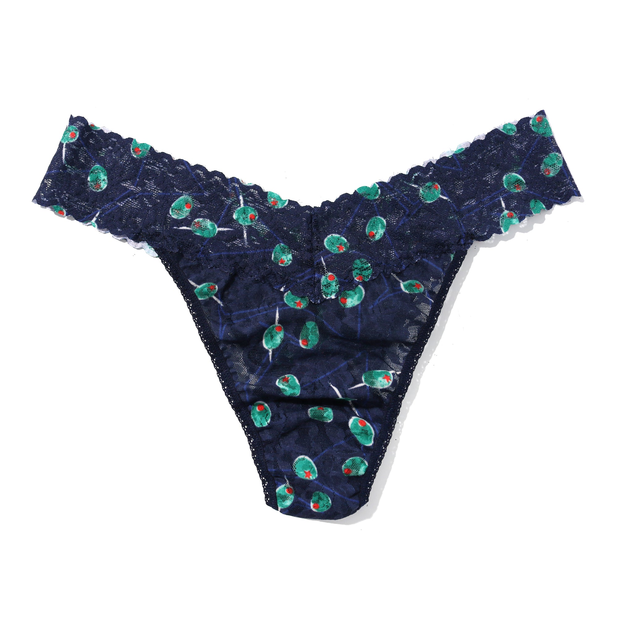 Signature Lace Original Rise Thong & Saxx Boxer Brief | Olive You | Maritime