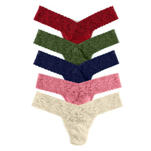 5-Pack Signature Lace Low Rise Thongs | Fall 2021