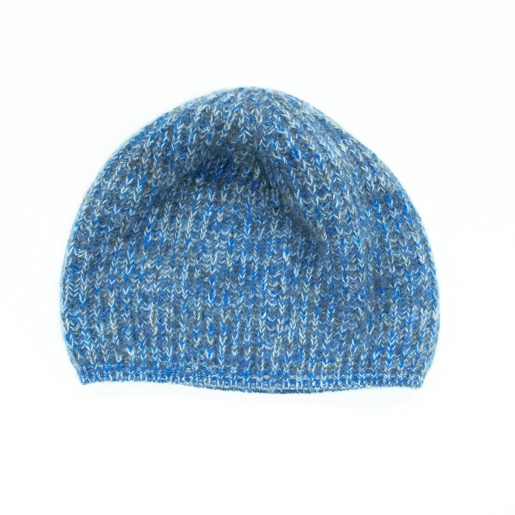 Cashmere Tweeded Beanie | Blue