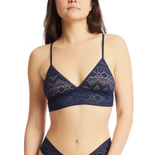 Gem Padded Bralette | Hummingbird Blue