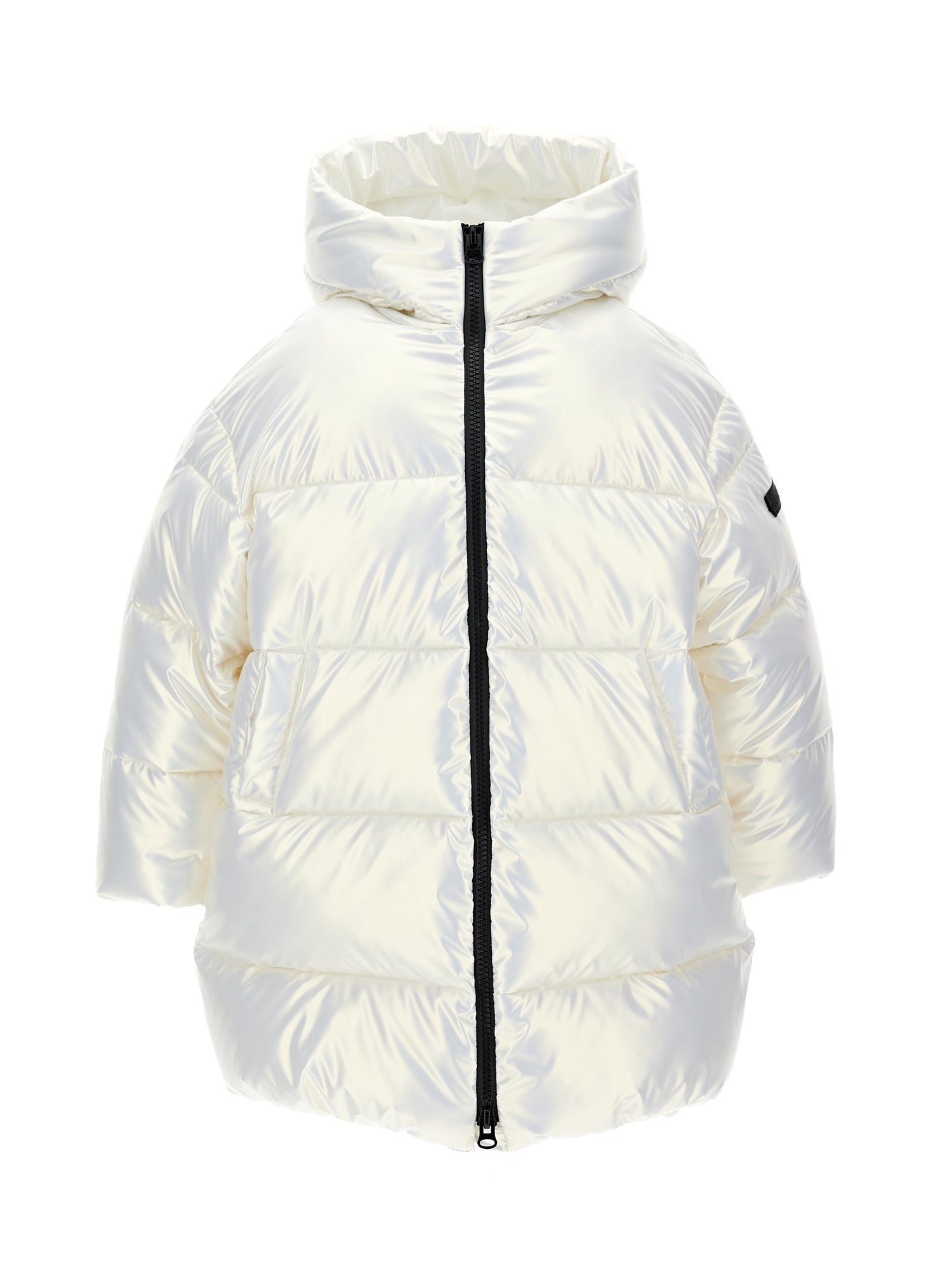 Girls | Jacket In Coated Fabric | Cream