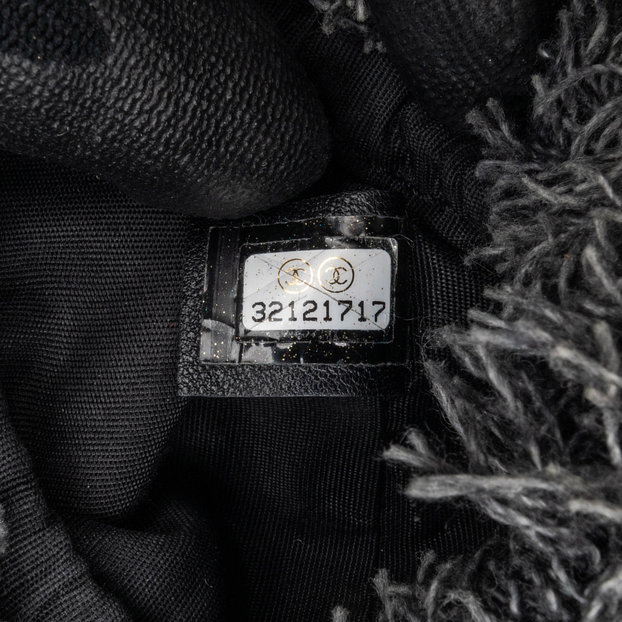 Chanel | Pre-Owned Mini Denim Mood Bucket with Chain - I | Gray/Charcoal