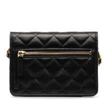 Chanel | Pre-Owned Lambskin Romance Wallet On Chain | Black