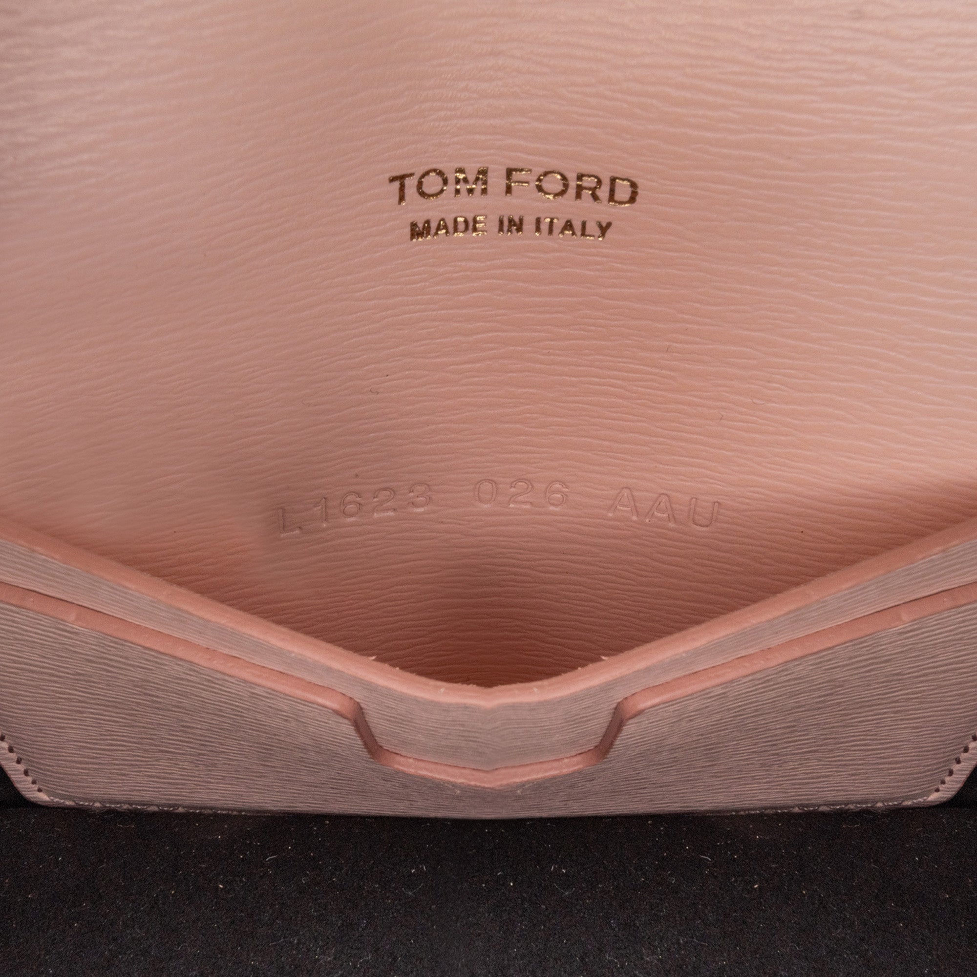 Tom Ford | Pre-Owned Calfskin Lock Crossbody | Pink/Light Pink