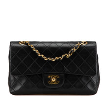 Chanel | Pre-Owned Small Classic Lambskin Double Flap - I | Black
